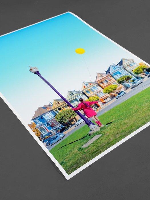 Téber - Painted Ladies · XL-No Reserve, Antiek en Kunst, Kunst | Designobjecten