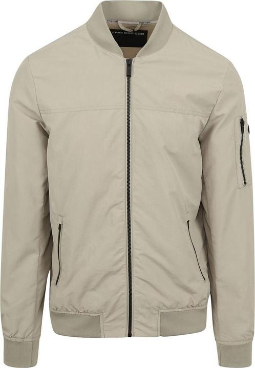 No Excess Jas Bomber Beige maat XL Heren, Kleding | Heren, Jassen | Winter, Beige, Nieuw, Maat 56/58 (XL), Verzenden