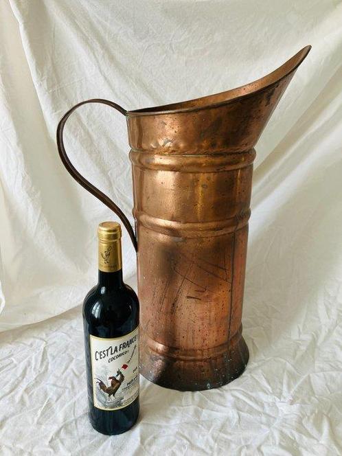 Emmer - Koper - XXL Paraplu houder- emmer, Antiek en Kunst, Curiosa en Brocante