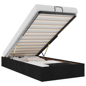 Bedframe 100x200 Zwart - Retourdeal - Studentenkamer! beschikbaar voor biedingen