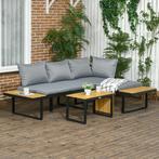 TRUUSK Tuinmeubelset Voor 3 Personen Balkonmeubilair Met Zit, Tuin en Terras, Tuinsets en Loungesets, Verzenden, Nieuw