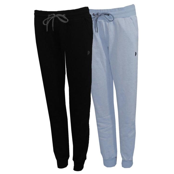 Donnay Donnay Dames - 2-Pack - Joggingbroek Carolyn - Zwart, Kleding | Dames, Broeken en Pantalons, Nieuw, Verzenden