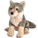 Pluche knuffel wolf 30 cm - Knuffel wolven, Kinderen en Baby's, Speelgoed | Knuffels en Pluche, Nieuw, Verzenden