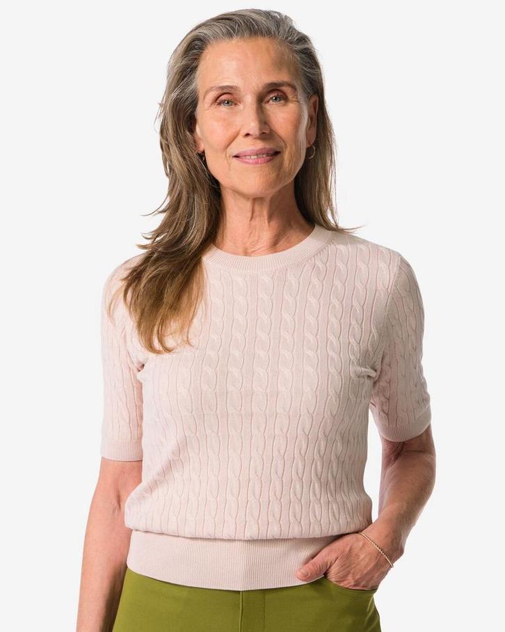 HEMA Dames kabeltrui Fally paars van €26.99 voor €18.89 sale, Kleding | Dames, Overige Dameskleding, Nieuw, Verzenden