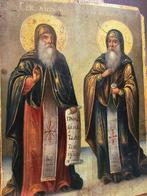 Icoon - Heiligen Anthony en Theodosius van de Kievse Grotten