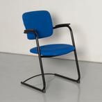 Ahrend 4230 vergaderstoel, blauw, sledeframe, Ophalen of Verzenden, Nieuw