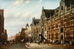 Johannes Franciscus Spohler (1853-1923) - De Breestraat in, Antiek en Kunst