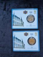 Luxemburg. 2 Euro 2025 Henri + Schuman (2 stuks) (Zonder