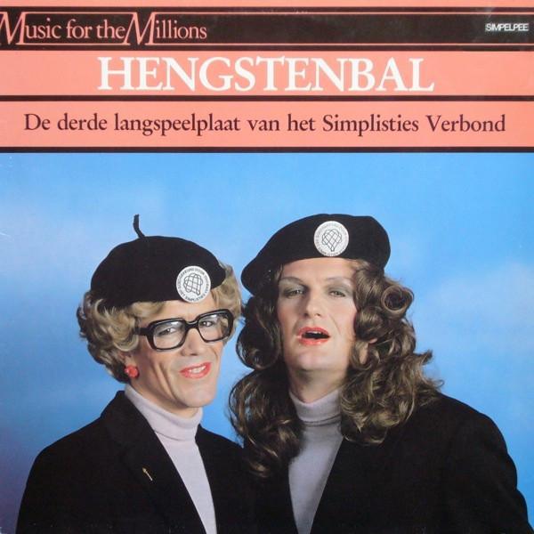 LP gebruikt - Het Simplisties Verbond - Hengstenbal (De D..., Cd's en Dvd's, Vinyl | Pop, Zo goed als nieuw, Verzenden