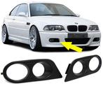 Mistlamp Covers BMW E46 Met M3 of EVO Voorbumper B5512, Nieuw, Voor, BMW
