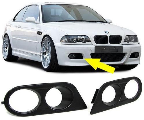 Mistlamp Covers BMW E46 Met M3 of EVO Voorbumper B5512, Auto-onderdelen, Carrosserie en Plaatwerk, Nieuw, BMW, Voor, Links, Rechts