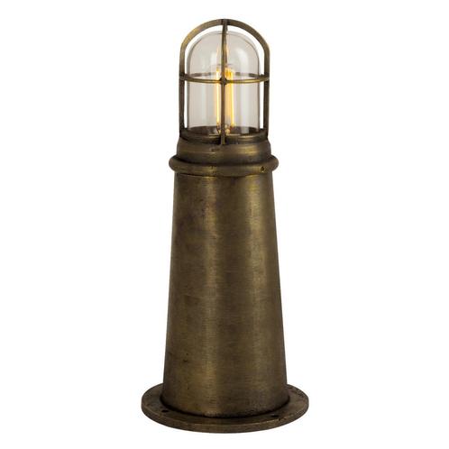 Scheepslamp Harbour 1 Brons Buitenverlichting, Tuin en Terras, Buitenverlichting, 50 tot 250 watt, Nieuw, Overige materialen, Staande lamp