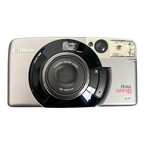 Canon Prima Super 105 Ai AF 35mm Zoom Point and Shoot Film C, Audio, Tv en Foto, Fotocamera's Analoog, Zo goed als nieuw, Verzenden