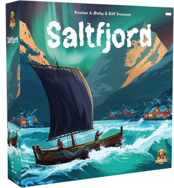 Saltfjord - Bordspel (NL) | DSV Games - Gezelschapsspellen, Hobby en Vrije tijd, Gezelschapsspellen | Bordspellen, Nieuw, Verzenden