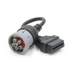 Universele 6-pins J1708 - 16-pins OBD2 Verloopkabel | Bedrij, Auto diversen, Autogereedschap, Verzenden, Nieuw