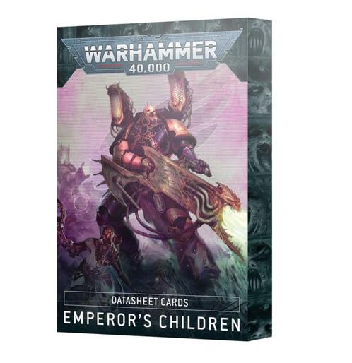 Datasheet cards Emperors Children (Warhammer 40.000 nieuw), Hobby en Vrije tijd, Wargaming, Nieuw, Ophalen of Verzenden