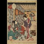 Utagawa Kunisada II – Kiritsubo – Murasaki Shikibu Genji