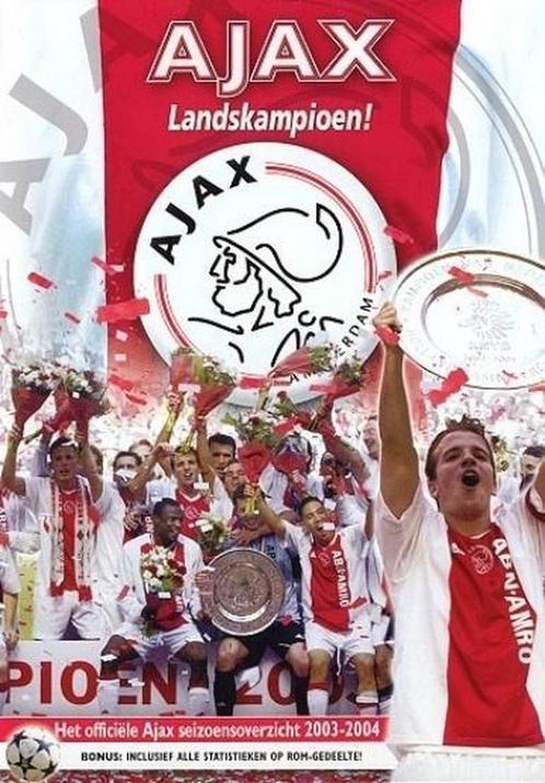 dvd film - Ajax Landskampioen 2003-2004 - Ajax Landskampi..., Cd's en Dvd's, Dvd's | Overige Dvd's, Zo goed als nieuw, Verzenden