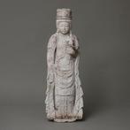 Figuur van de godheid Shô Kannon - Graniet - Japan -