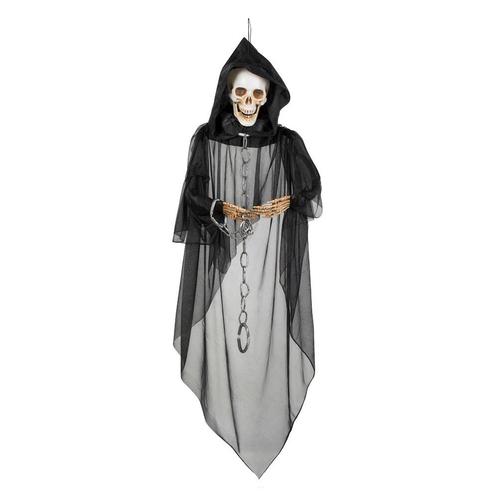 Halloween Pop Schedelspook 1,5m, Hobby en Vrije tijd, Feestartikelen, Nieuw, Verzenden