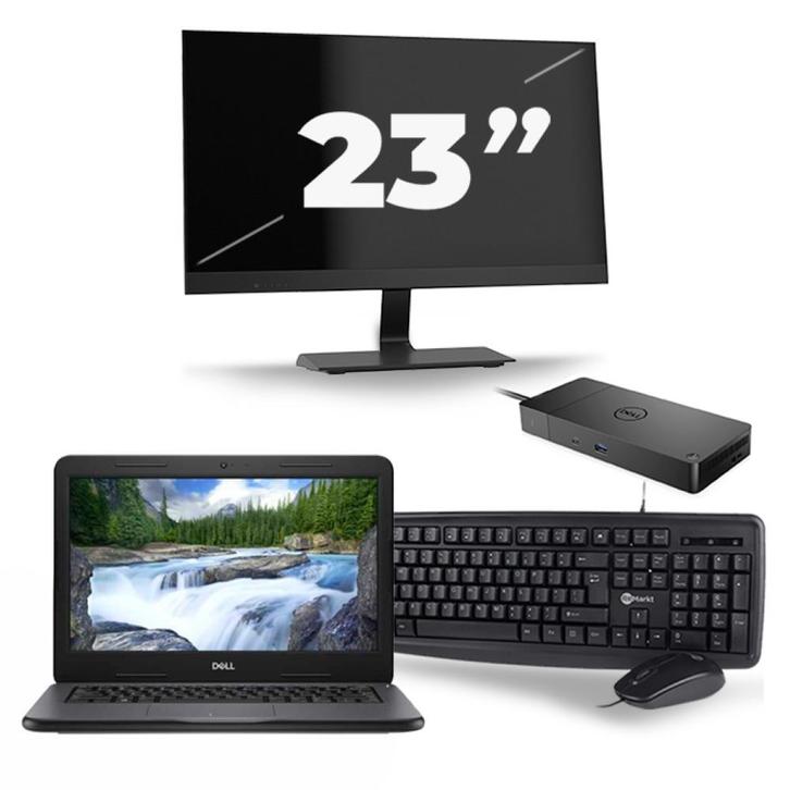 Dell Latitude 3310 - Intel Core i3-8e Generatie - 13 inch -, Computers en Software, Windows Laptops, Nieuw, Verzenden