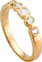 Esprit ESRG005212 Flow - ring - Zilver geelgoudverguld -, Sieraden, Tassen en Uiterlijk, Ringen, Verzenden, Nieuw