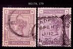 Groot-Brittannië 1883/1884 - instellen - Stanley Gibbons, Gestempeld