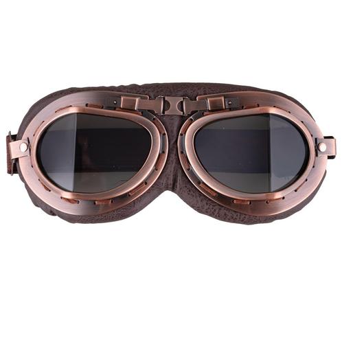 Pilotenbril Bruin Vintage, Kleding | Dames, Carnavalskleding en Feestkleding, Nieuw, Ophalen of Verzenden