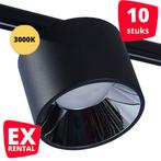LED (midden) spot BUSS19 Philips zwart 3000K X10 EX RENTAL, Huis en Inrichting, Lampen | Spots, Nieuw