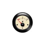 VETUS Brandstofmeter - 12V - Creme/chroom - inbouwmaat 52 mm, Watersport en Boten, Ophalen of Verzenden, Nieuw