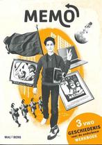 Memo 3 vwo werkboek 9789034552594, Zo goed als nieuw