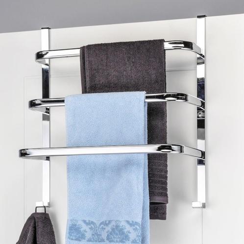 Decopatent® Hangend Handdoekenrek voor aan de Deur - Voor 3, Huis en Inrichting, Badkamer | Badtextiel en Accessoires, Nieuw, Verzenden