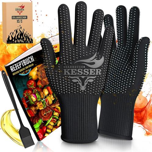 KESSER® XXL Barbecuehandschoenen - Ovenwanten - tot 500 grad, Tuin en Terras, Tuinmeubel-accessoires, Nieuw, Verzenden