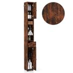 LIVSK Badkamerkast - Verstelbare Planken - Slank Ontwerp - H, Huis en Inrichting, Badkamer | Badkamermeubels, Verzenden, Nieuw