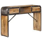 vidaXL Dressoir 120x30x75 cm massief mangohout, 100 tot 150 cm, Verzenden, Nieuw, 25 tot 50 cm