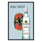 Bacardi spiegel - Fles & logo, Nieuw, Ophalen of Verzenden