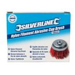 Silverline Nylon schuurkomborstel - grof - Ø 100 mm - M14.., Doe-het-zelf en Verbouw, Ophalen of Verzenden, Nieuw