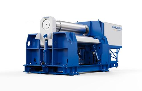 CNC 4-rollenwals, plaatwals, rondbuigmachine HAEUSLER VRM, Zakelijke goederen, Machines en Bouw | Metaalbewerking