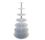 Taartstandaard Aluminium New York 7 etages, Hobby en Vrije tijd, Taarten en Cupcakes maken, Verzenden, Nieuw