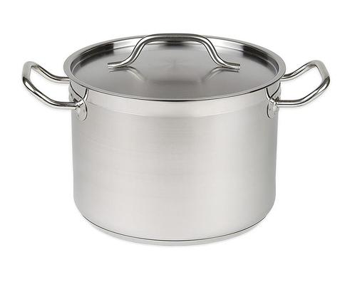 Kookpan Mh RVS + Deksel ø28 10L, Huis en Inrichting, Keuken | Potten en Pannen, Ophalen of Verzenden