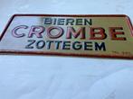 Rob Otten - Bieren Crombe Zottegem - Reclamebord - Metaal