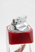 Vintage Aquarium Lighter with Pearl and Shell Scene –, Nieuw