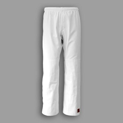 TONBO aikido trousers ELASTIC, white, 10oz, Sport en Fitness, Vechtsporten en Zelfverdediging, Nieuw, Verzenden