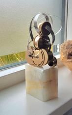 jc.v.M - sculptuur, Veerkracht - 25 cm - messing,, Antiek en Kunst, Kunst | Designobjecten