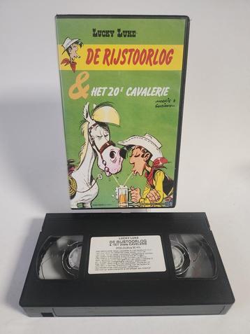 Lucky Luke: de Rijstoorlog & het 20ste Cavalerie VHS Kids beschikbaar voor biedingen