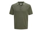 Veiling - Jack &amp; Jones Cooper Knit Polo Tea Leaf - S, Kleding | Heren, T-shirts, Nieuw