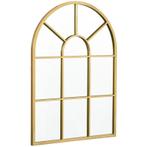 TRUUSK Raamspiegel Met Metalen Frame, 70 X 2 X 50 Cm, Goud, Huis en Inrichting, Verzenden, Nieuw