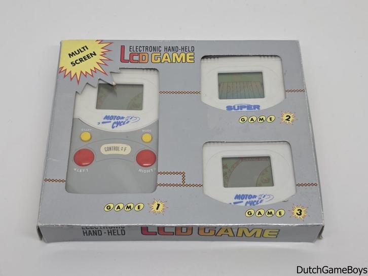 LCD Game - Control F + 3 Games - Boxed, Spelcomputers en Games, Spelcomputers | Overige, Gebruikt, Verzenden