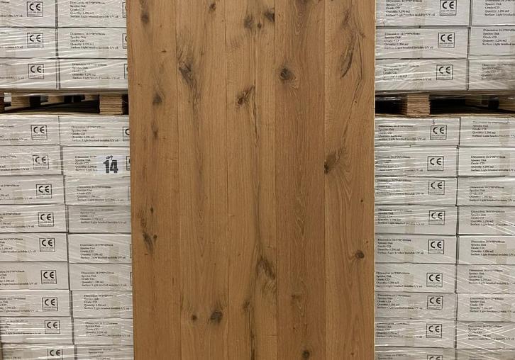 Kant-en-klaar parket voor € 38,50 /m², Doe-het-zelf en Verbouw, Vloerdelen en Plavuizen, 10 tot 30 cm, 150 cm of meer, 10 m² of meer