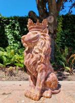 Beeldje - Crowned Lion - IJzer